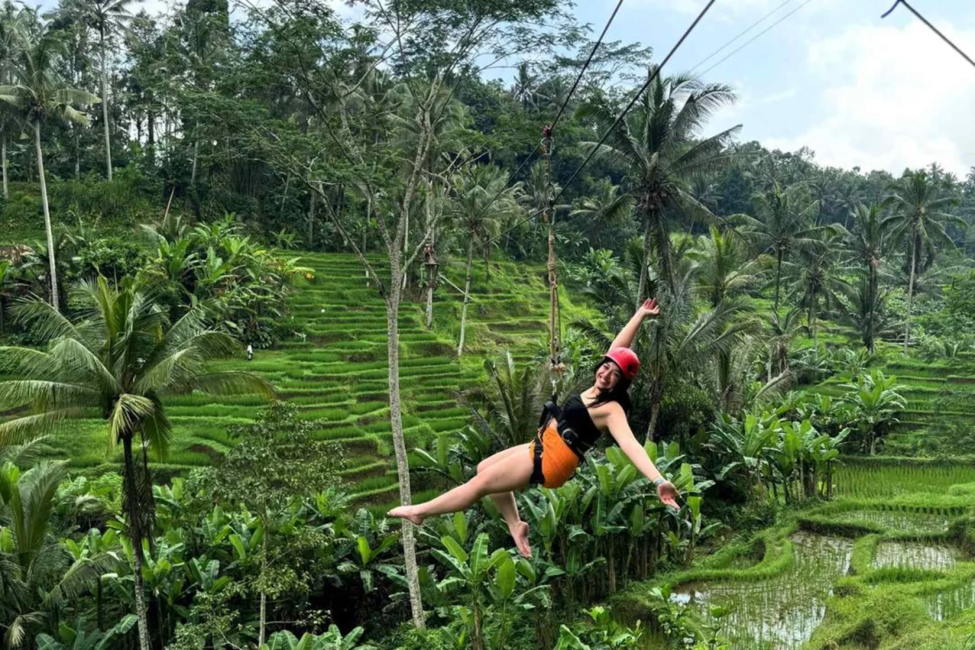 ZiplineSwingSkyBikeinUbudRiceTerraceBali-UFunField ZiplineSwingSkyBikeinUbudRiceTerraceBali-UFunField